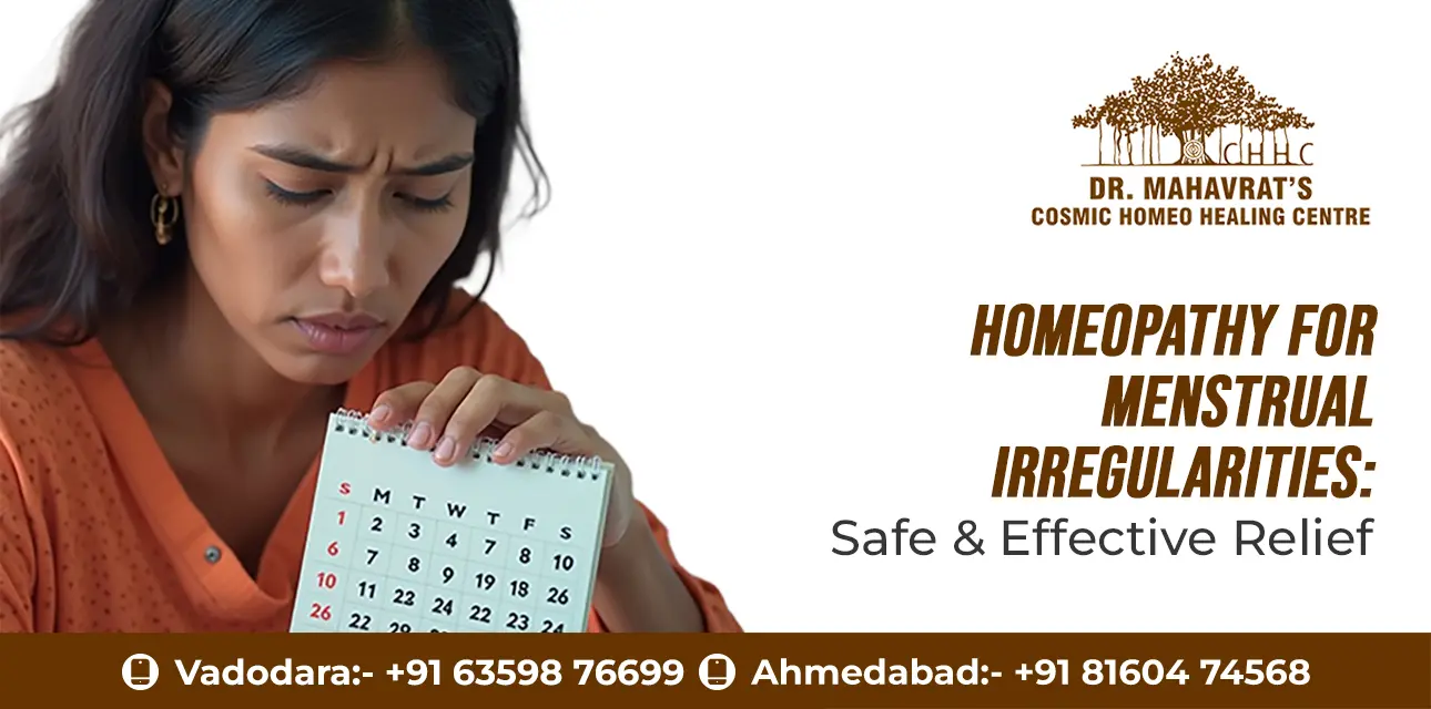 HOMEOPATHY FOR MENSTRUAL IRREGULARITIES- Safe & Effective Relief