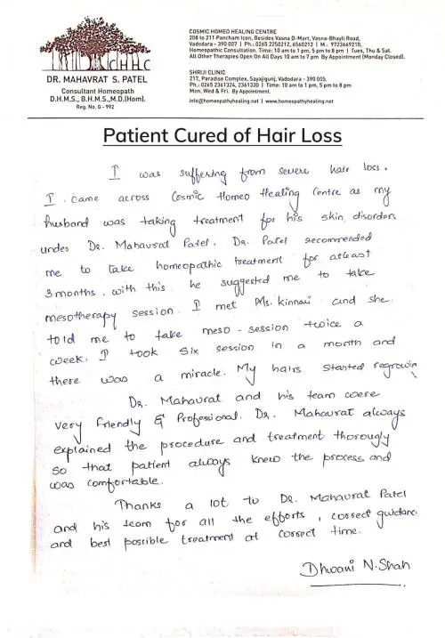 Patient-Dhwani-Cured-of-Hairloss-1