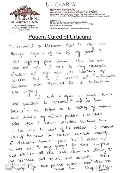 Patient-Nrupesh-Cured-of-Urticaria-1