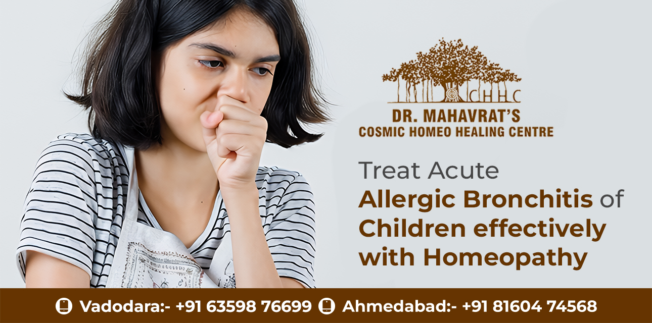 How Homeopathy Helps in Pediatric Bronchitis