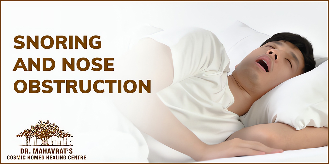 SNORING AND NOSE OBSTRUCTION