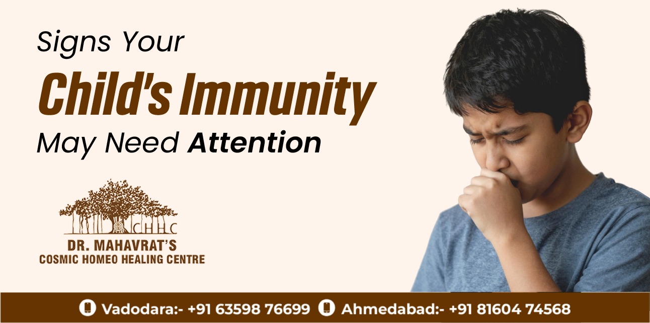 Signs your Child's immunity may need attention