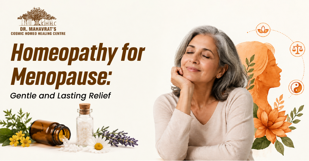 Homeopathy treatment for menopause with natural care and holistic healing for women