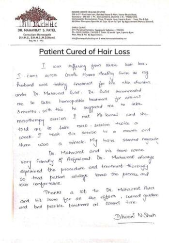Patient-Dhwani-Cured-of-Hairloss-1
